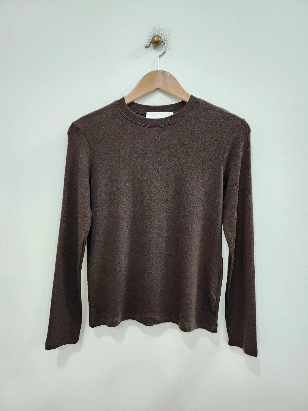 Wool Tencel Crewneck Tee