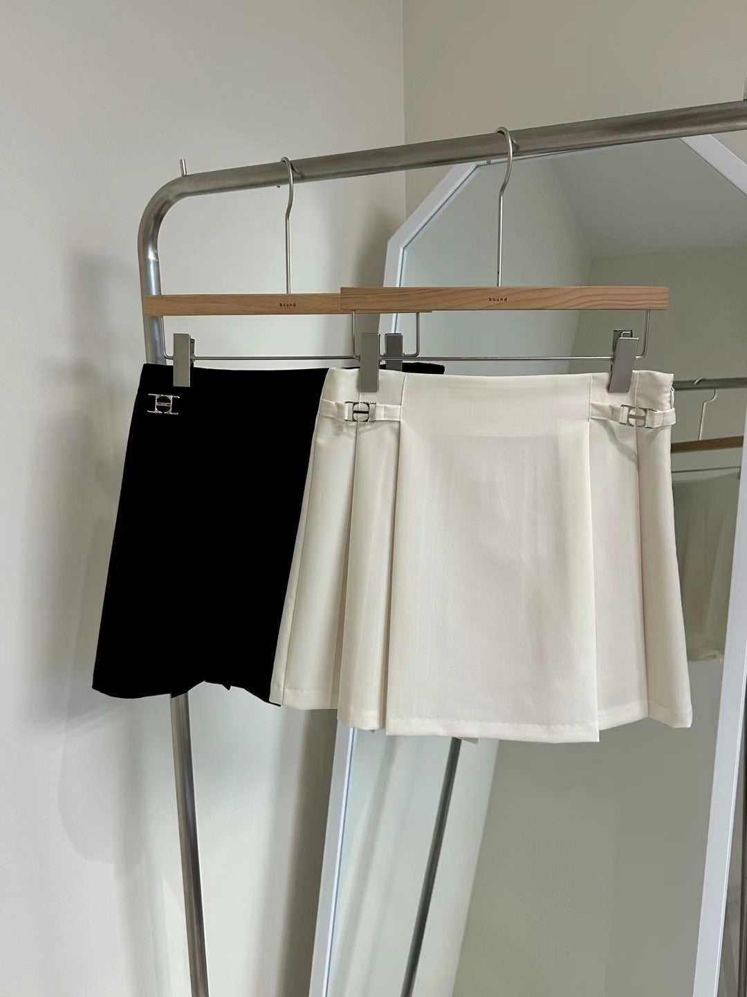 Pleated Mini Skort * 2 colors