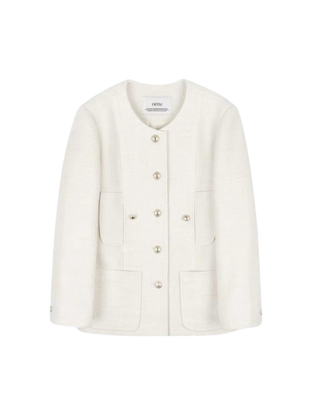 Button-down Textured Jacket *2 Colors