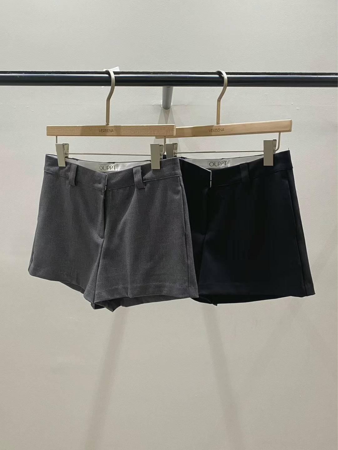 High Waist Suit Shorts *2 Colors