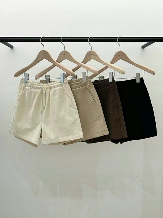 Drawstring Elastic Shorts *4 Colors