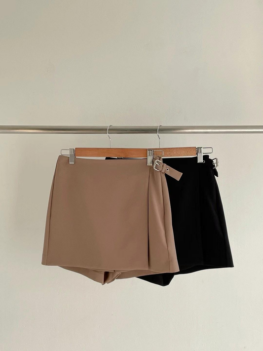 Side-strap High Waisted Skort *2 Colors