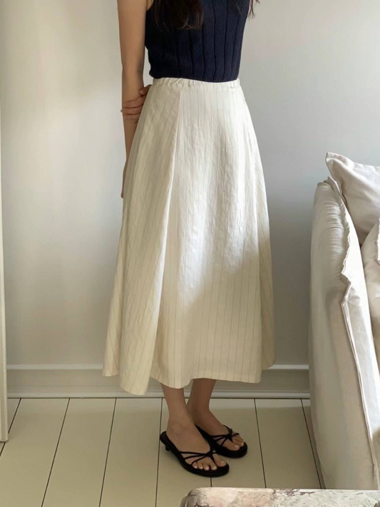 Avignon Stripe Maxi Skirt *2 Colors