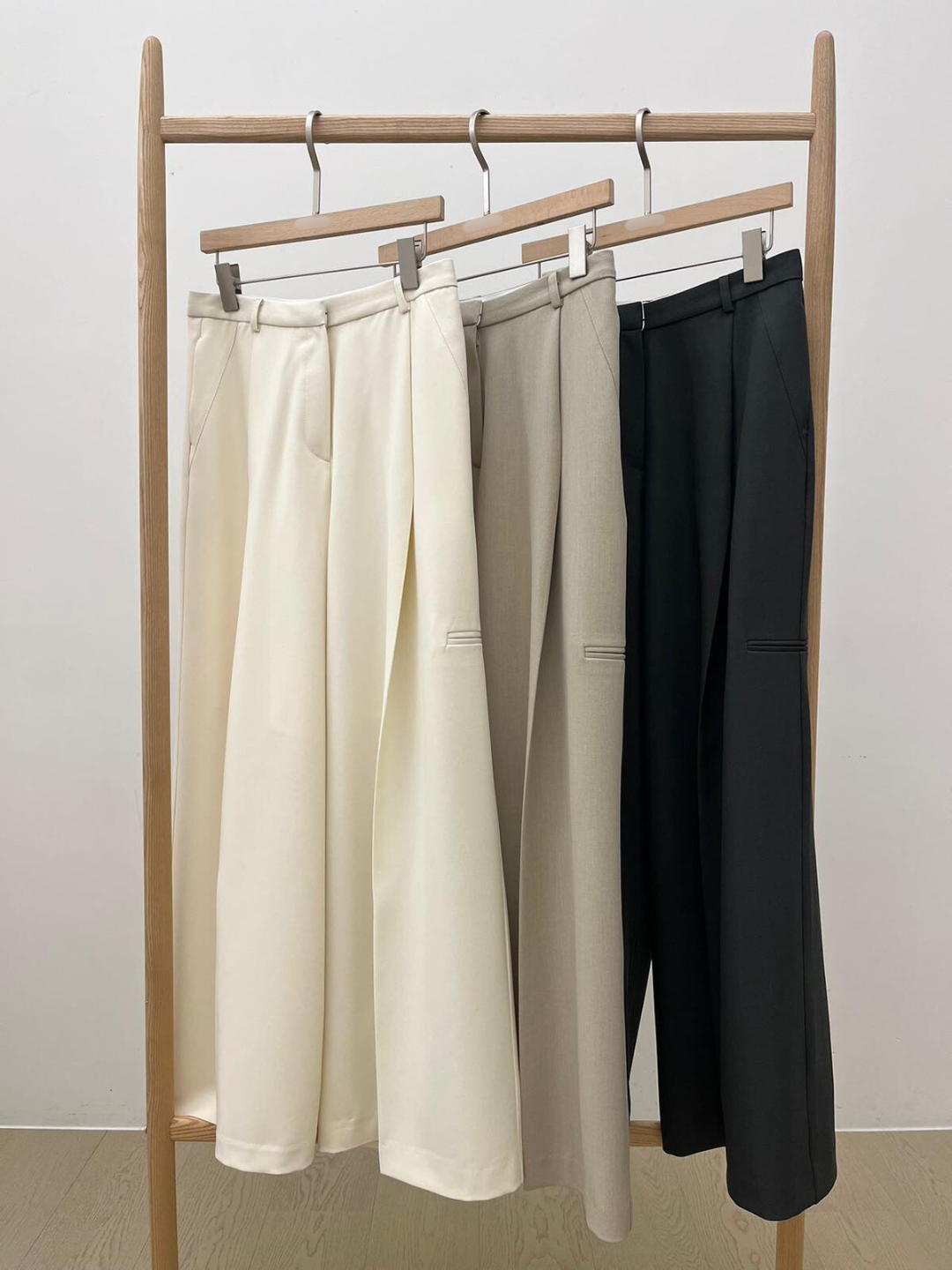 Wide-leg Trousers *3 Colors – Nana Bubu