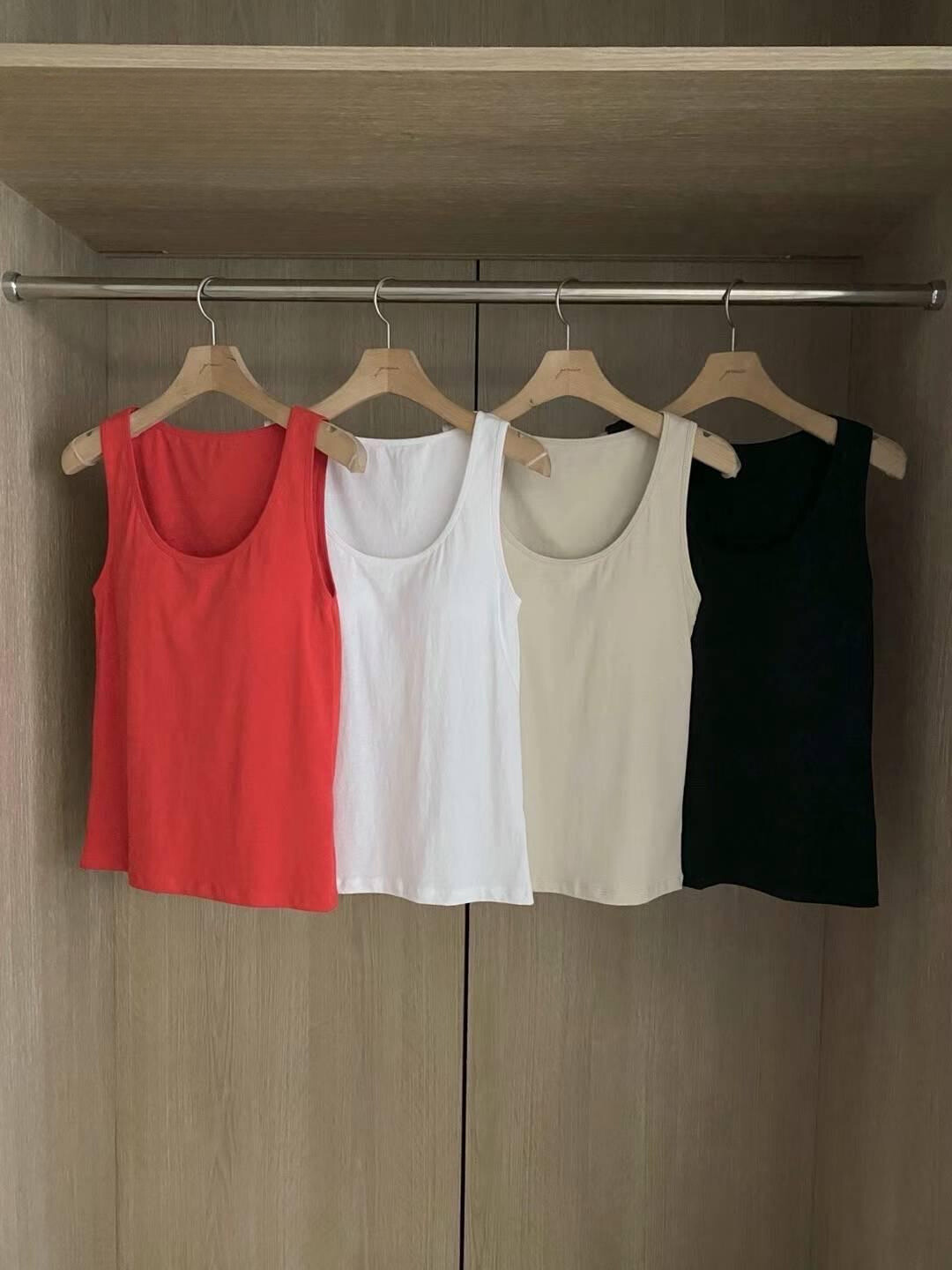 Scoop Neck Tank Top *4 Colors