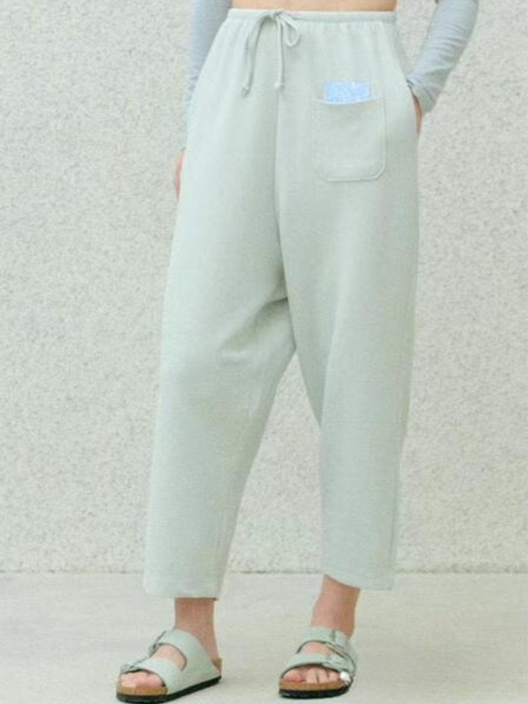 Wide-leg Casual Capri Pants *3 Colors