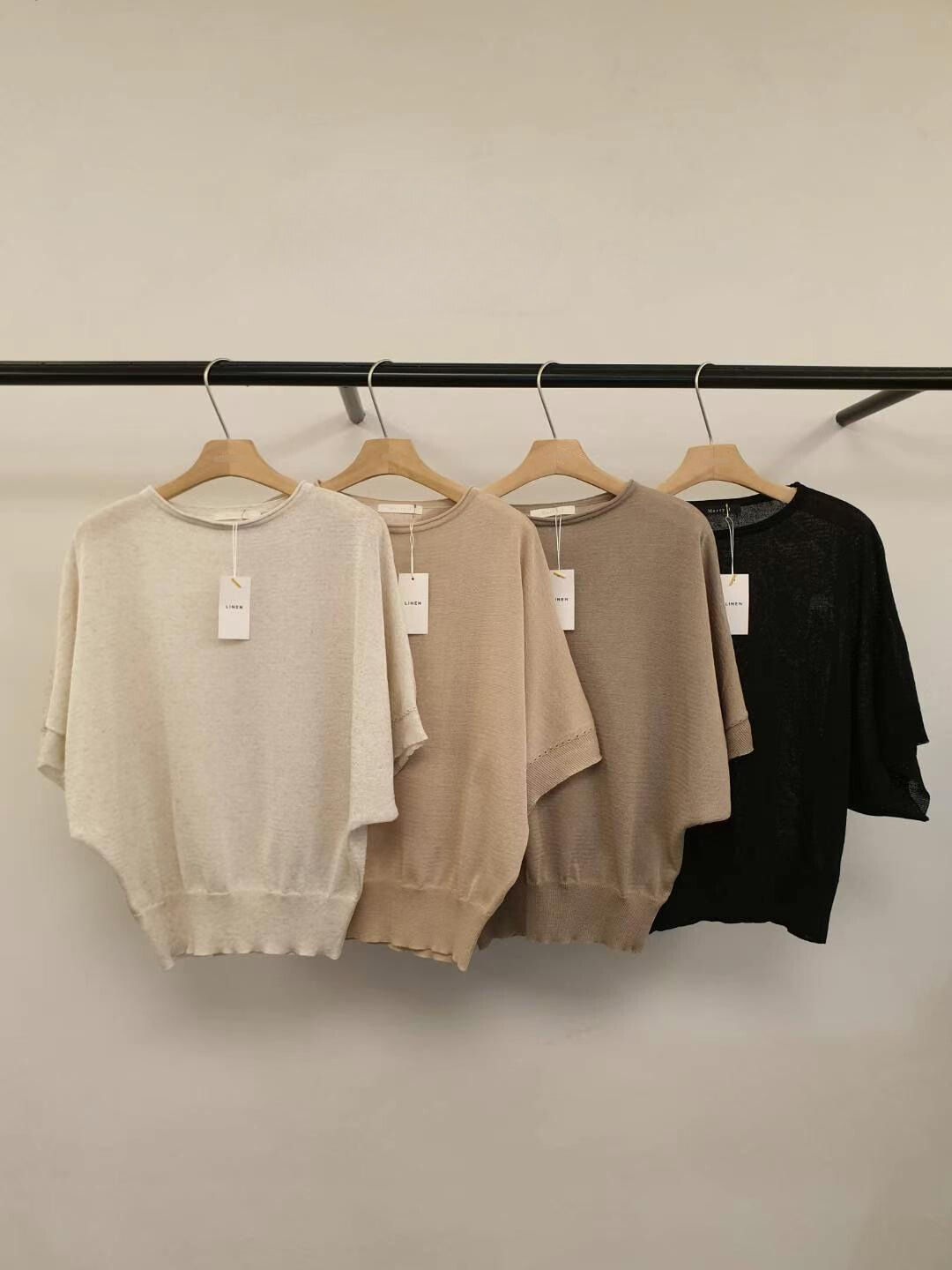 Linen Loose Knitted Top *4 Colors