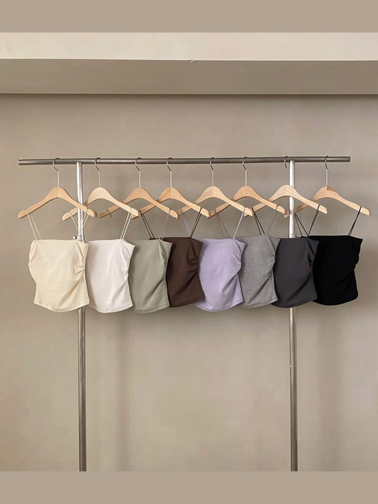 Neutral Spaghetti Strap Top *8 Colors