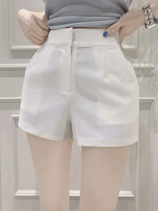 High-waisted Tailored Shorts *3 Colors