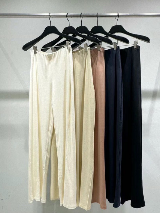 Straight Knit Pants *5 Colors