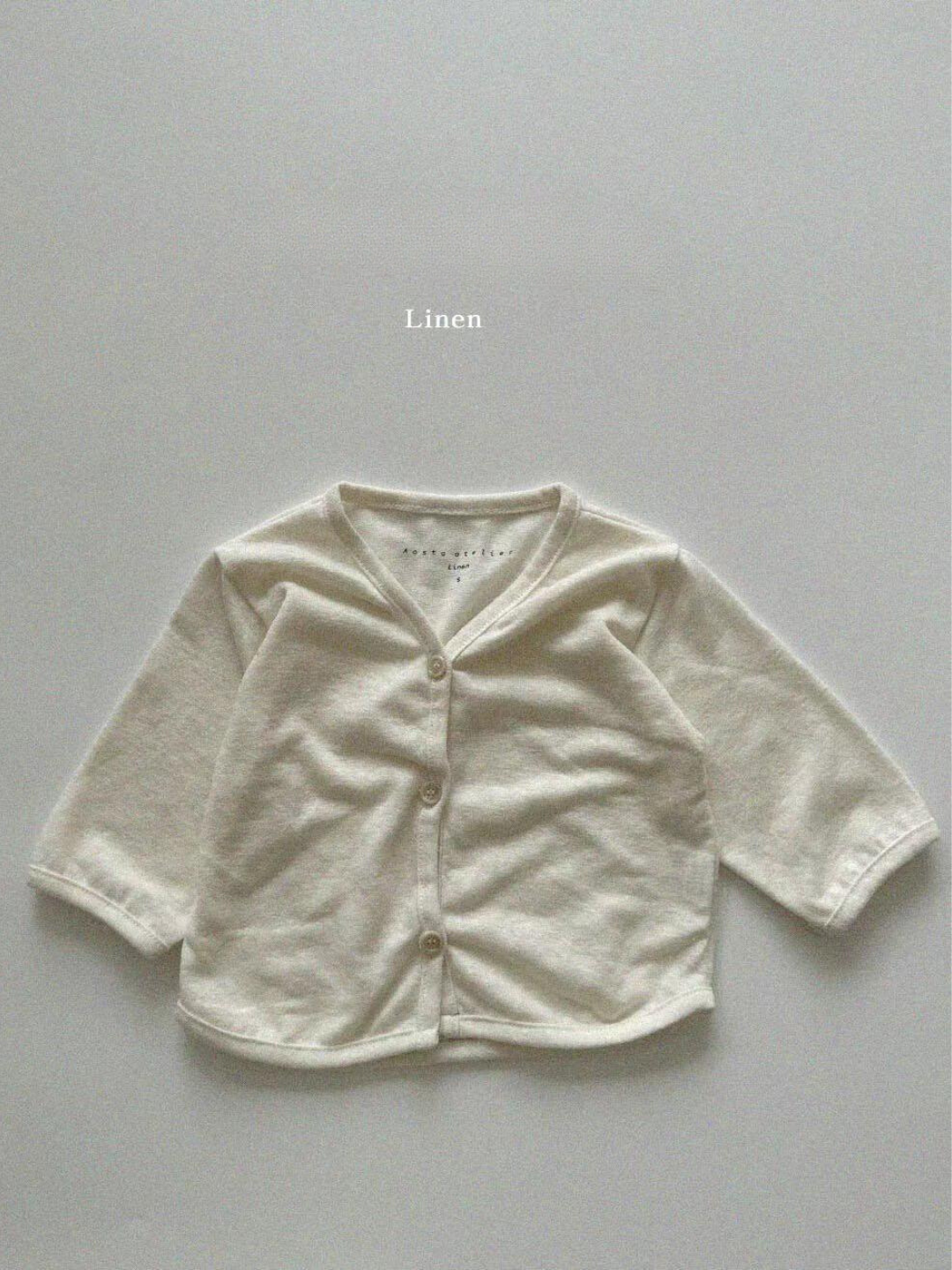 Kids Linen Cardigan *7 Colors