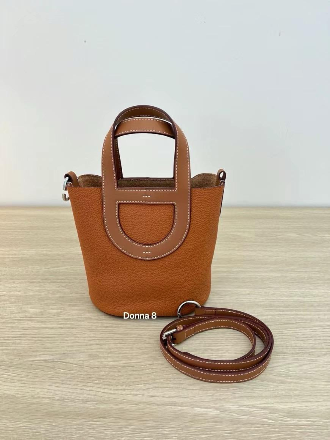 Donna 8 Two-Way Leather Bucket Bag *5 Colors