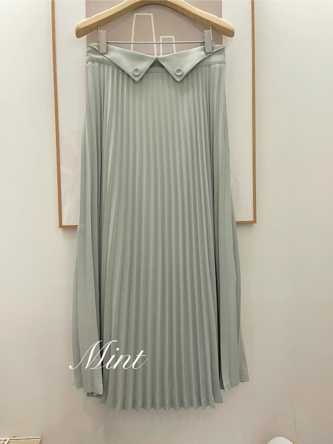 Pleated Maxi Skirt *3 Colors