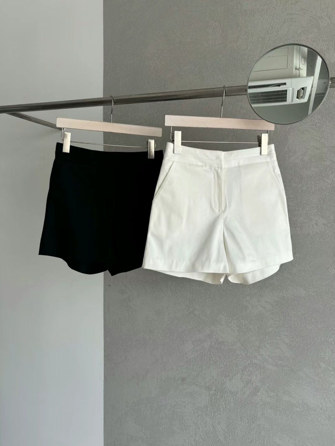 High Waisted Trouser Shorts *2 Colors