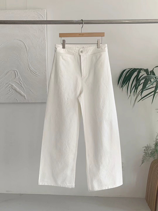 High-rise Wide Leg Jeans