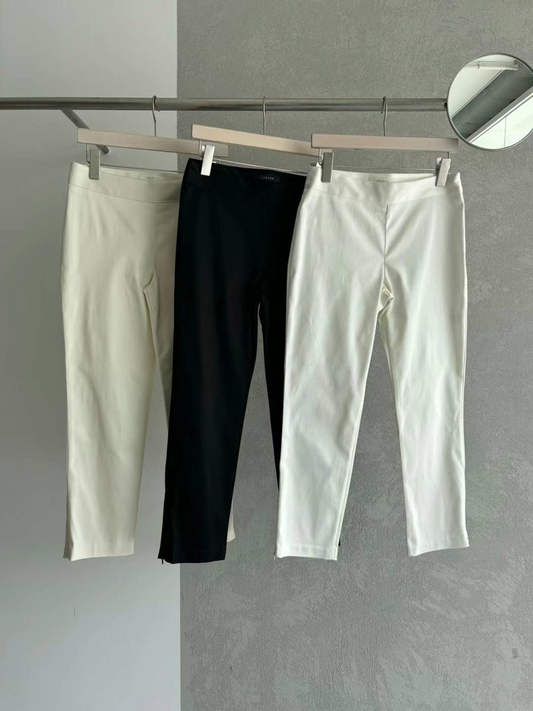 High Waist Slim Fit Suit Pants *3 Colors