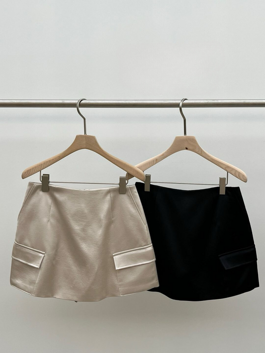 Satin Pocket Shorts *2 Colors