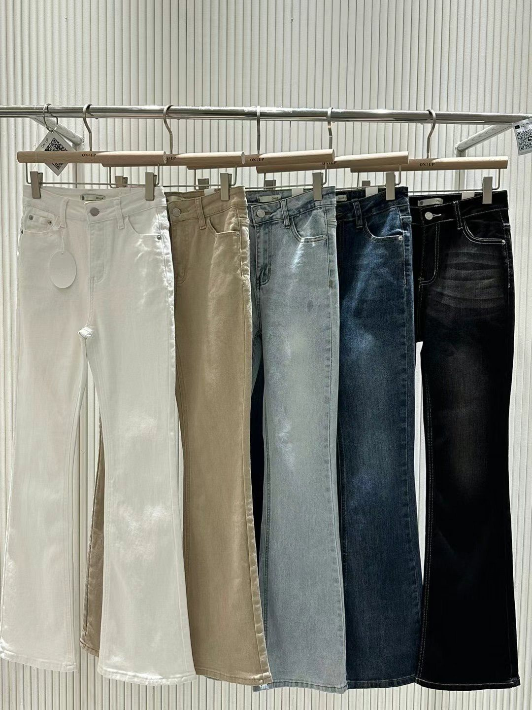 Flared Denim Jeans *5 Colors