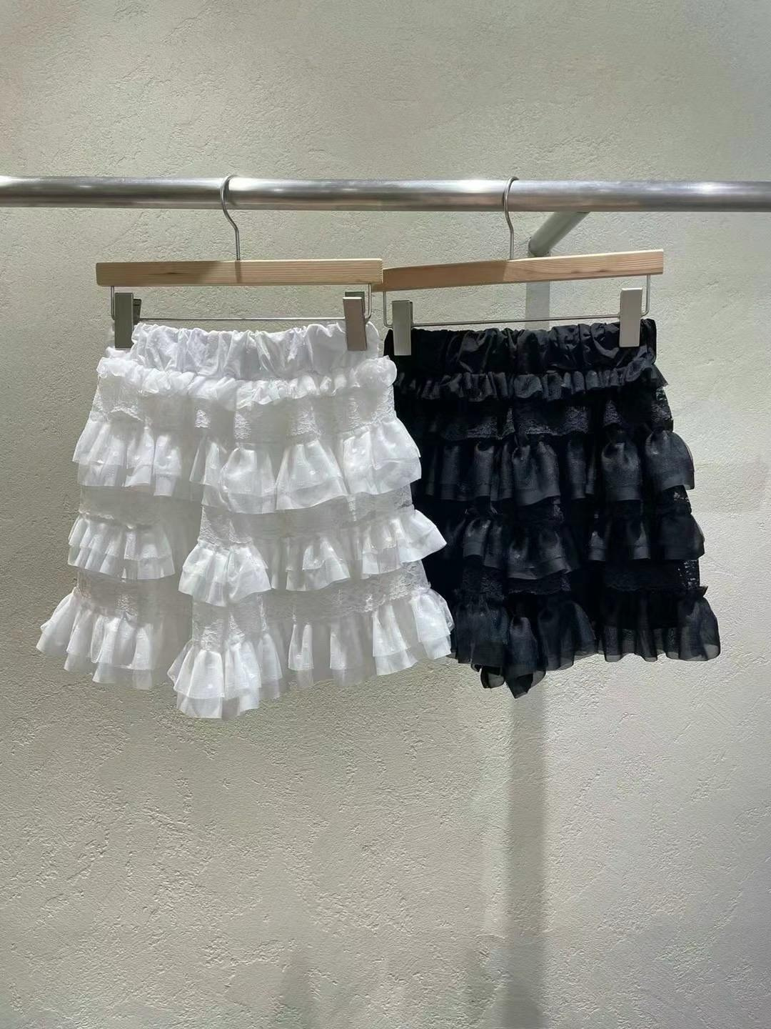 Ruffled Tiered Skirts *2 Colors