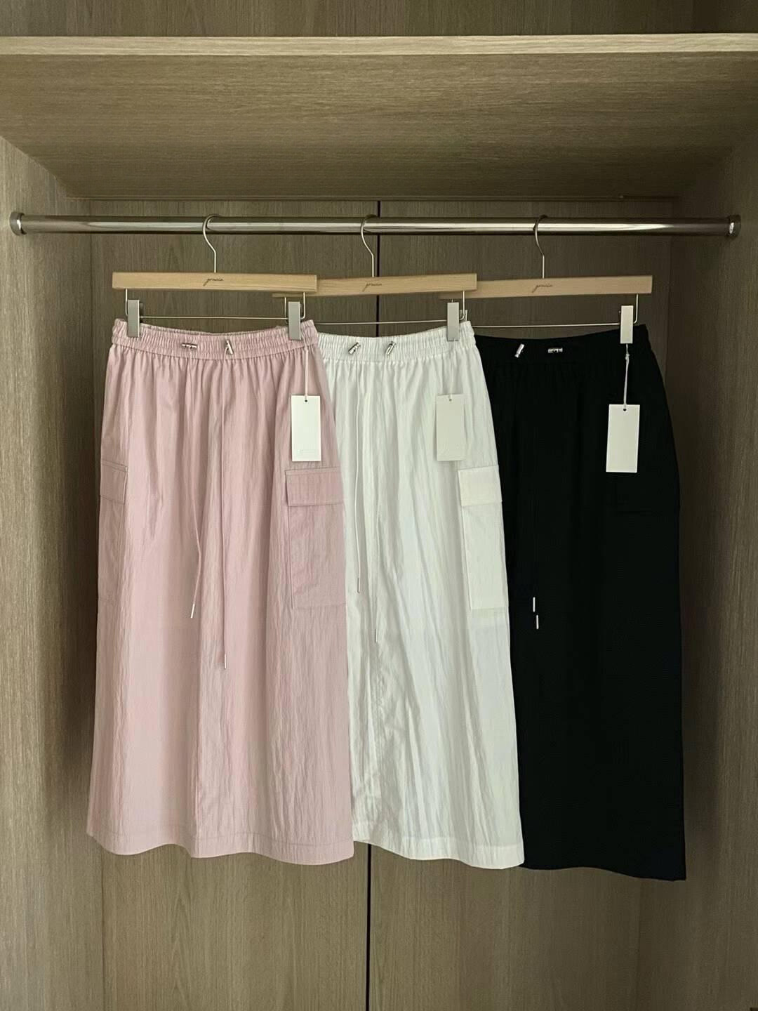 Long Cargo Skirt *3 Colors