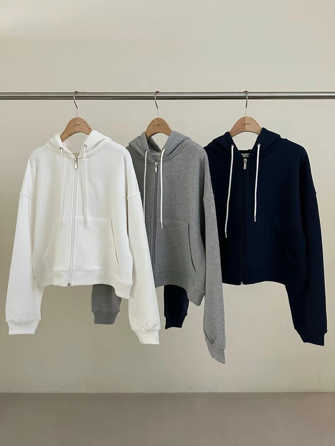 Classic Zip-up Hoodie *3 Colors