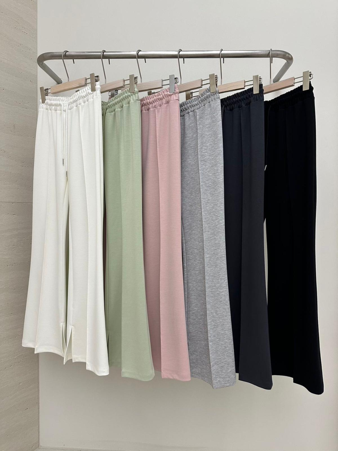 Draw-string Waist Flared Sweatpants *6 Colors – Nanabubu