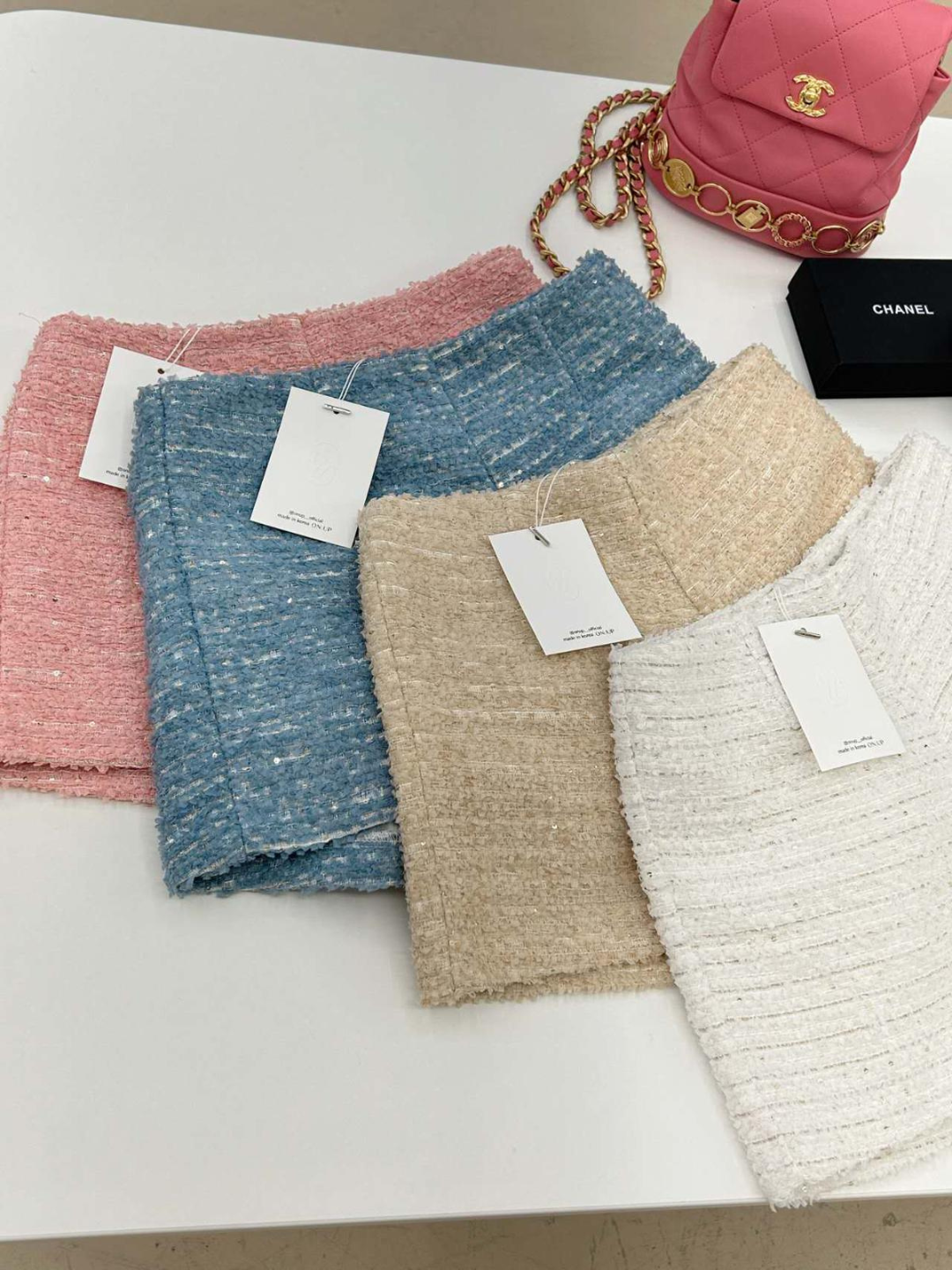 On Up Tweed Knit Shorts *4 Colors