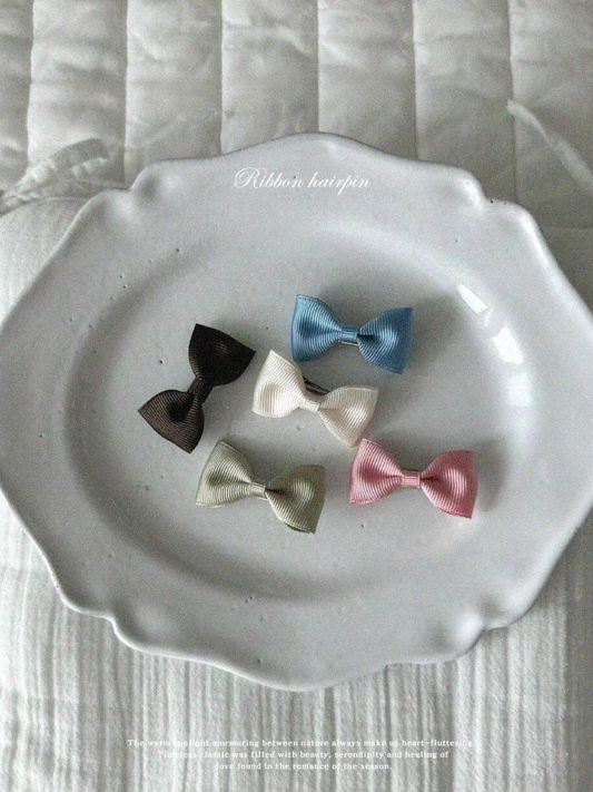 Ribbon Hair Clip *5 Colors