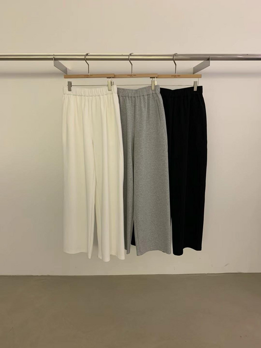 Wide-leg Sweatpants *3 Colors