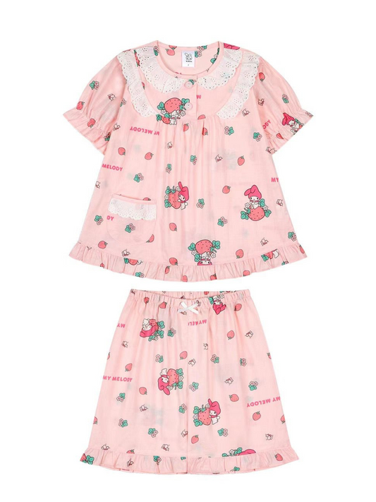 Adult & Kids Pajama Set (My Melody)