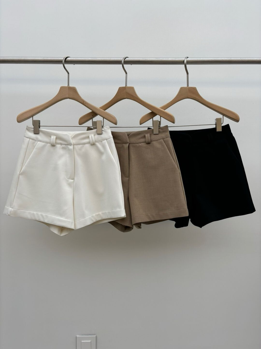 High-rise Casual Shorts *3 Colors