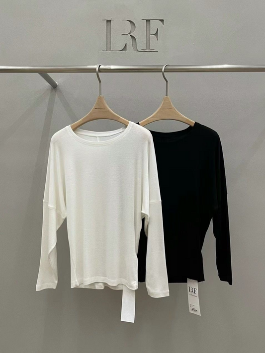 Boatneck Long Sleeved T-shirt *3 Colors