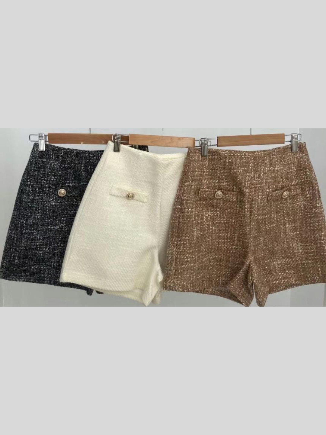 Tweed Shorts *3 Colors