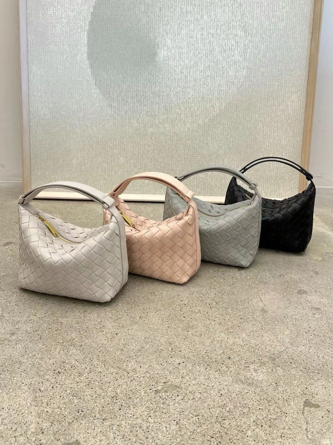 Woven Shoulder Bag *4 Colors