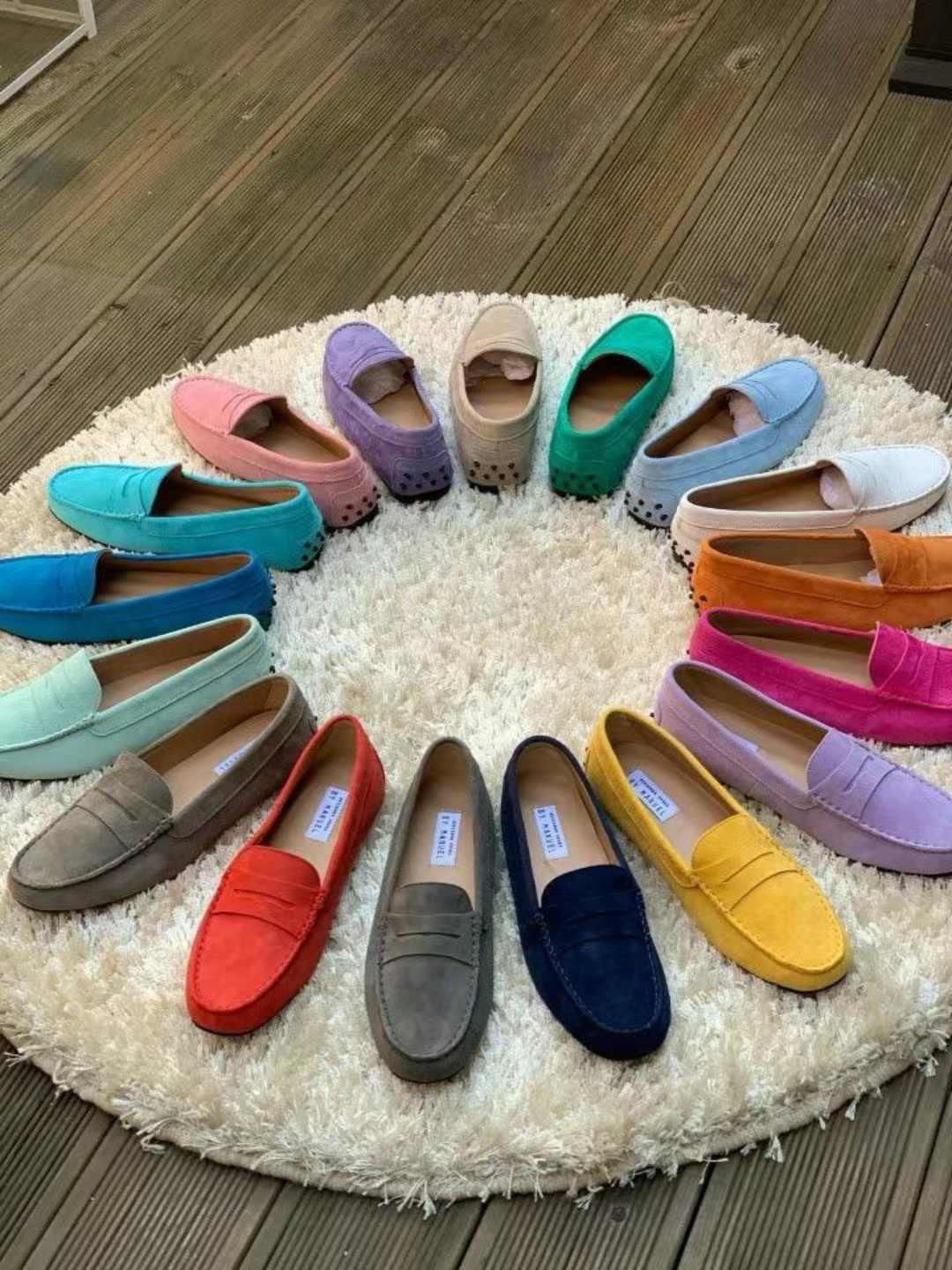 Suede Leather Loafers *17 Colors