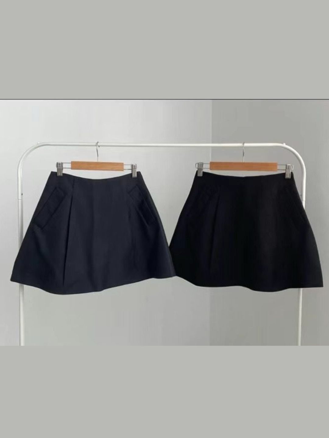 High waisted Pleated Wide Skirt *2 Colors