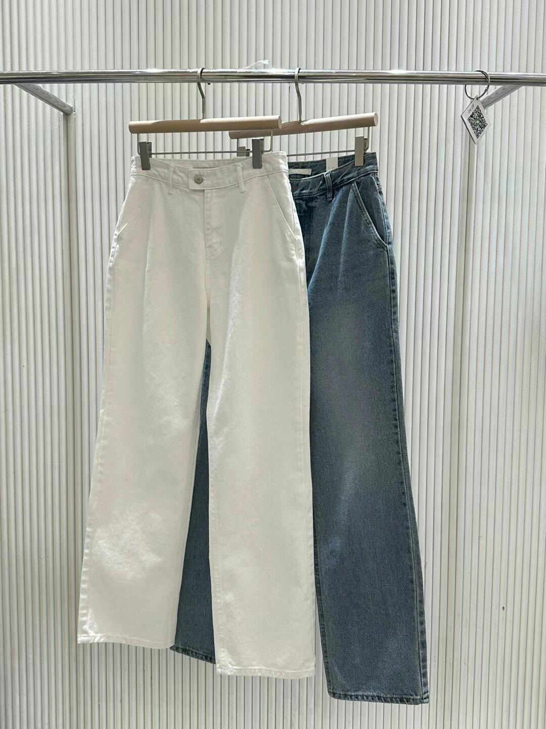 High-rise Wide Leg Jeans *2 Colors