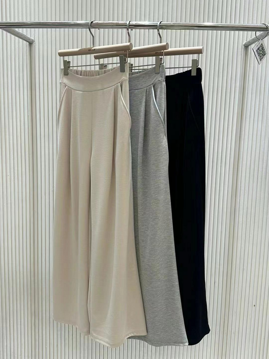 Wide-leg Flared Pants *3 Colors