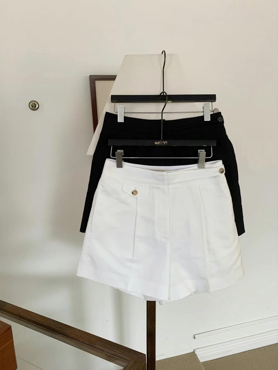 High-rise Linen Shorts *2 Colors