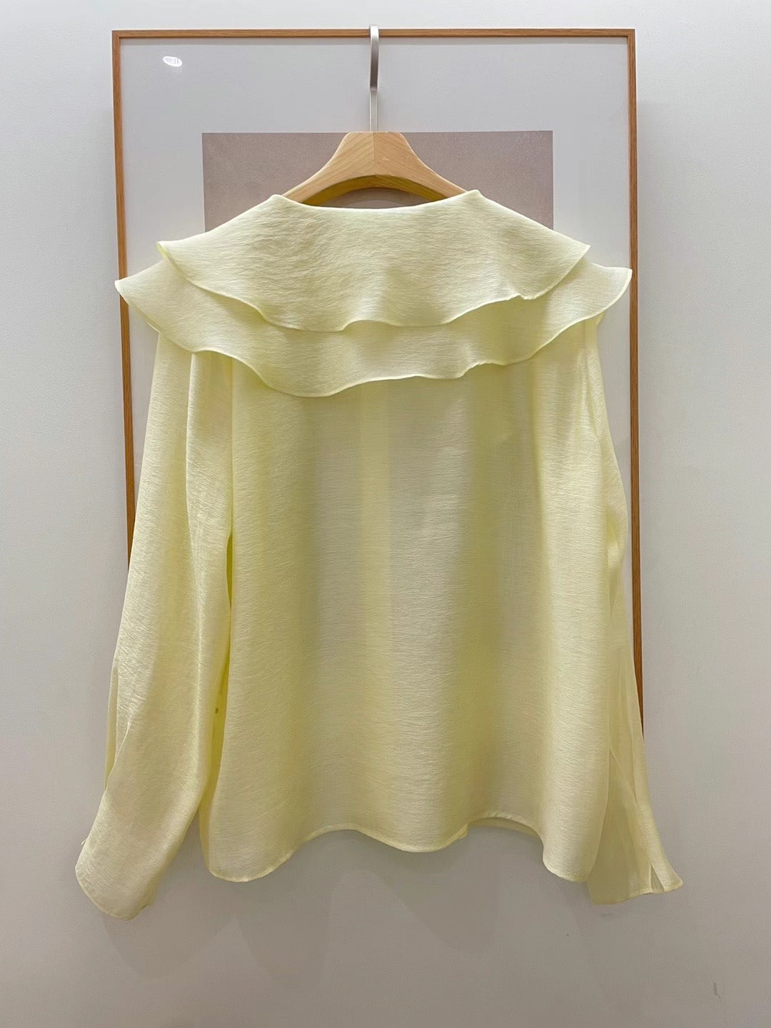 ‘Clara’ Chiffon Ruffled Blouse