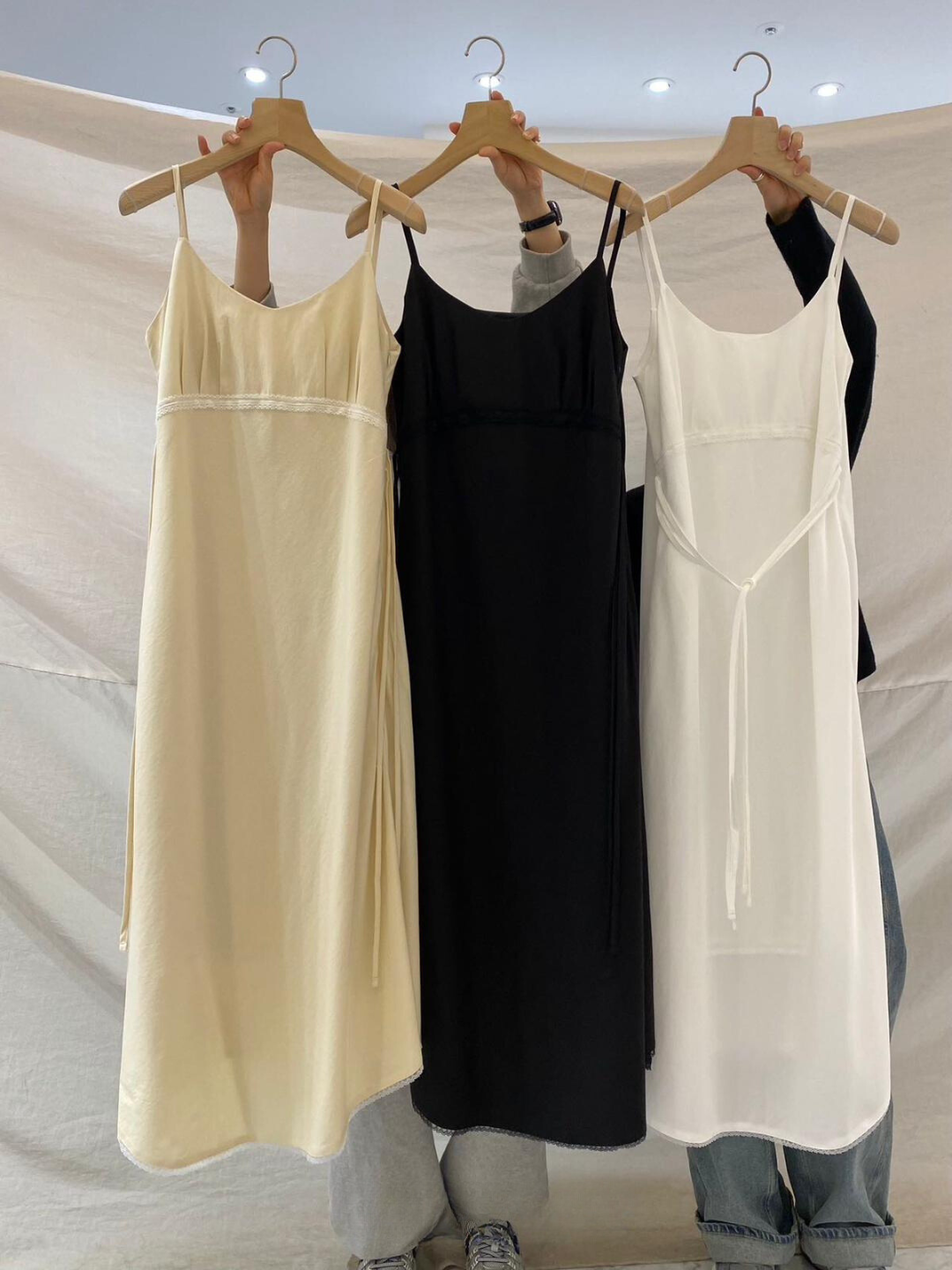 Sleeveless Sheer Dress *3 Colors