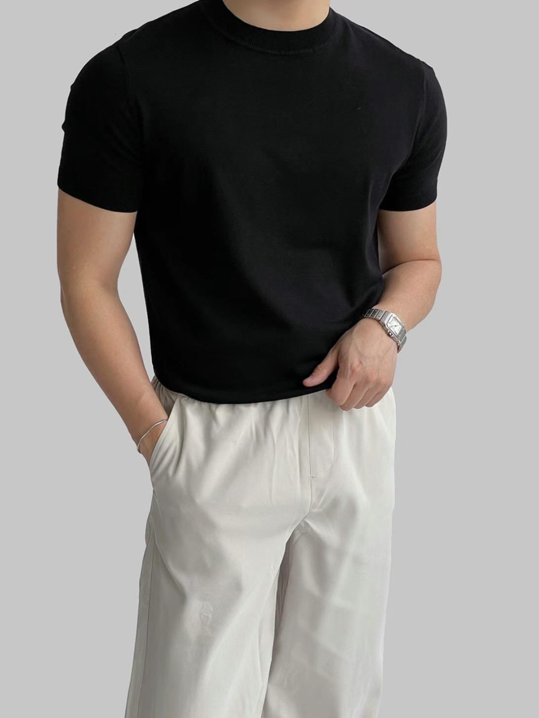 Men's Casual Short Sleeved knit T-Shirt *10 Colors