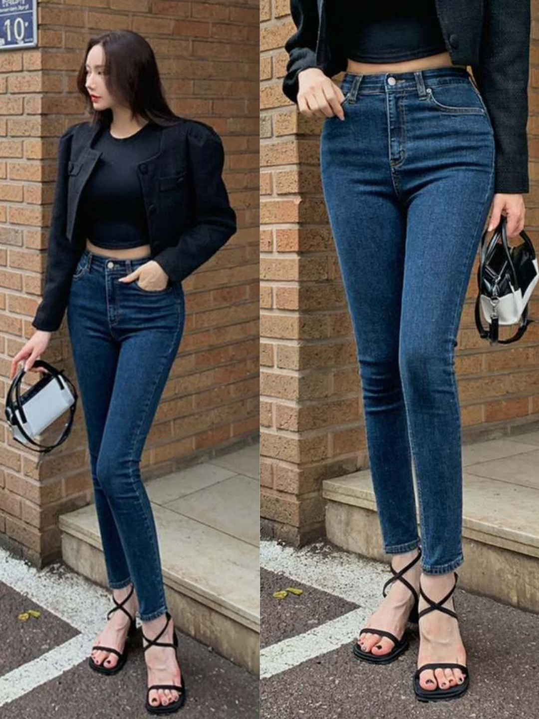 Darimi Skinny Cropped Denim Jeans