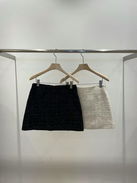 Tweed Skirt *2 Colors