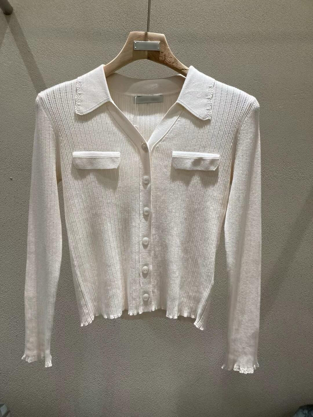 Collared Button-down Knitted Cardigan *3 Colors