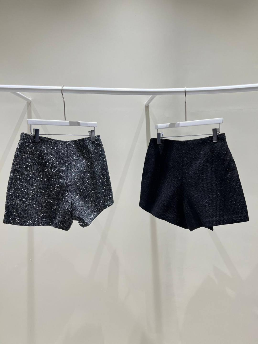 Tweed Wrap Shorts *2 Colors