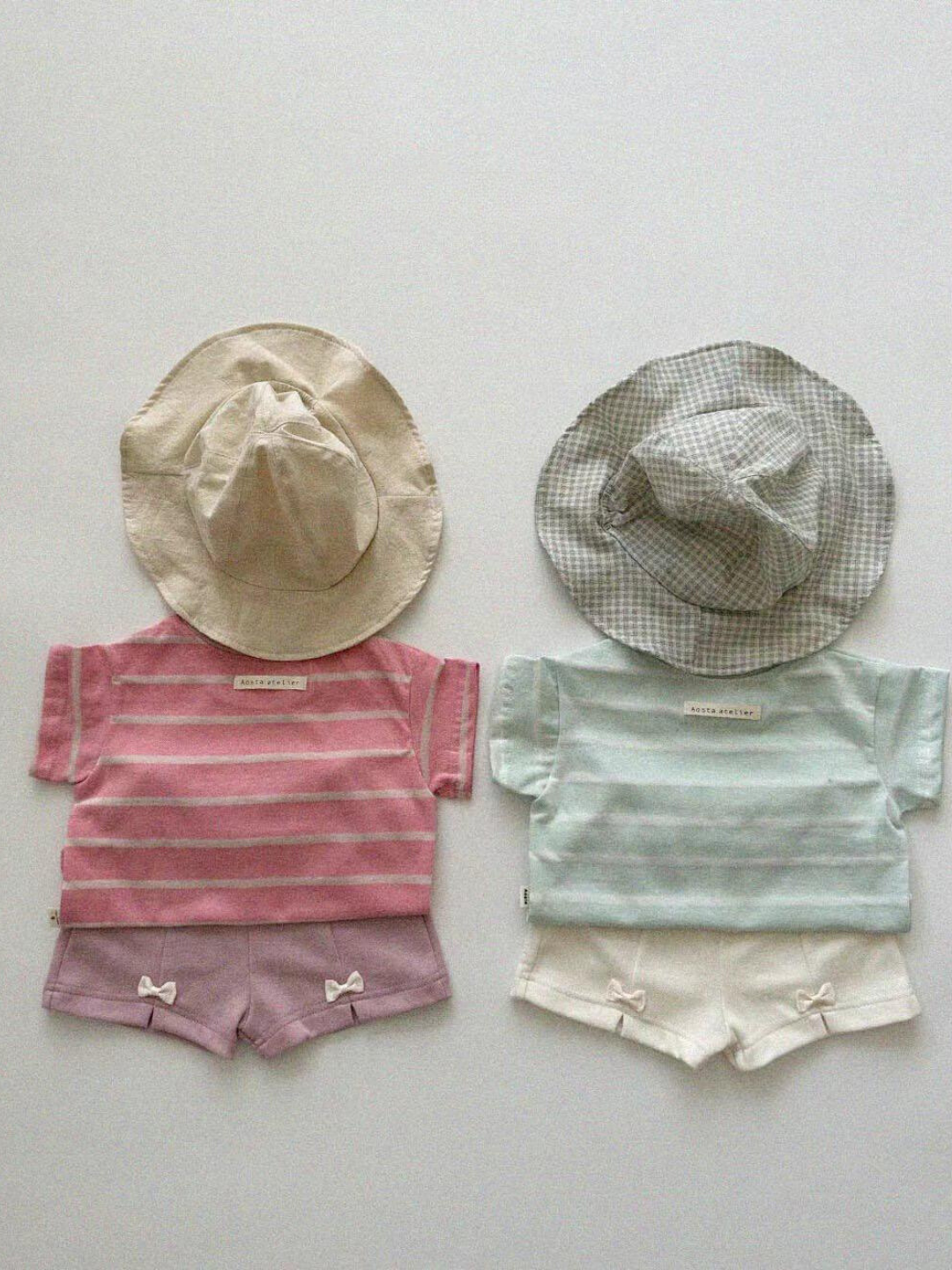 Striped Short Sleeved Signature Kids Tee *6 Colors