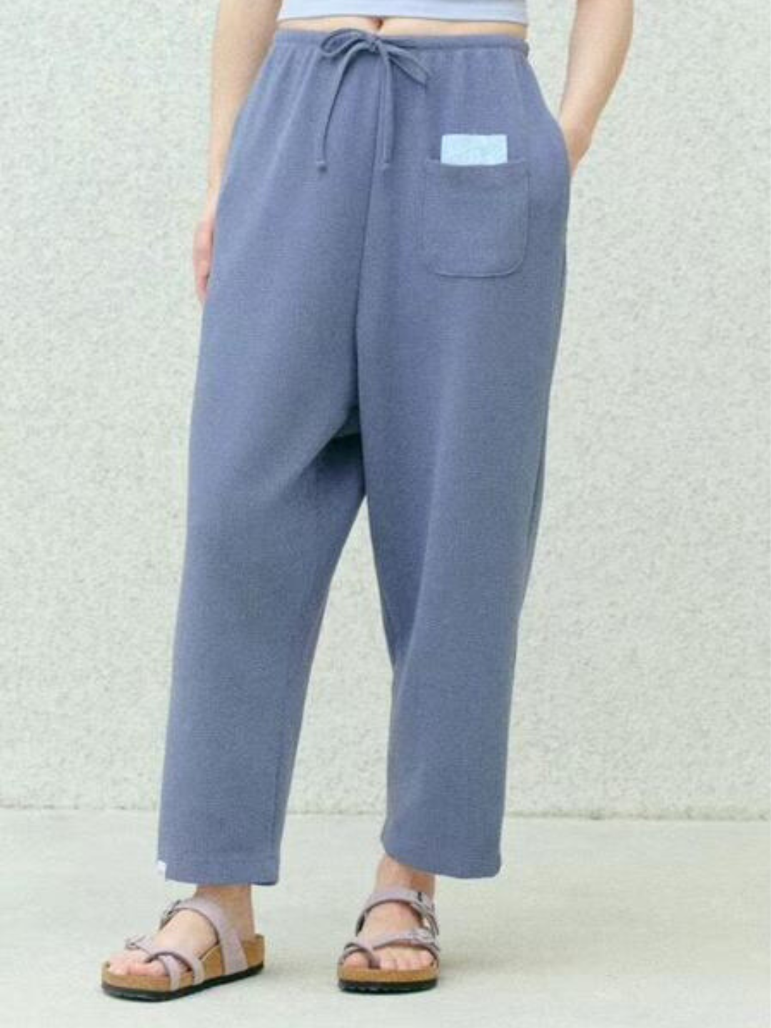 Wide-leg Casual Capri Pants *3 Colors