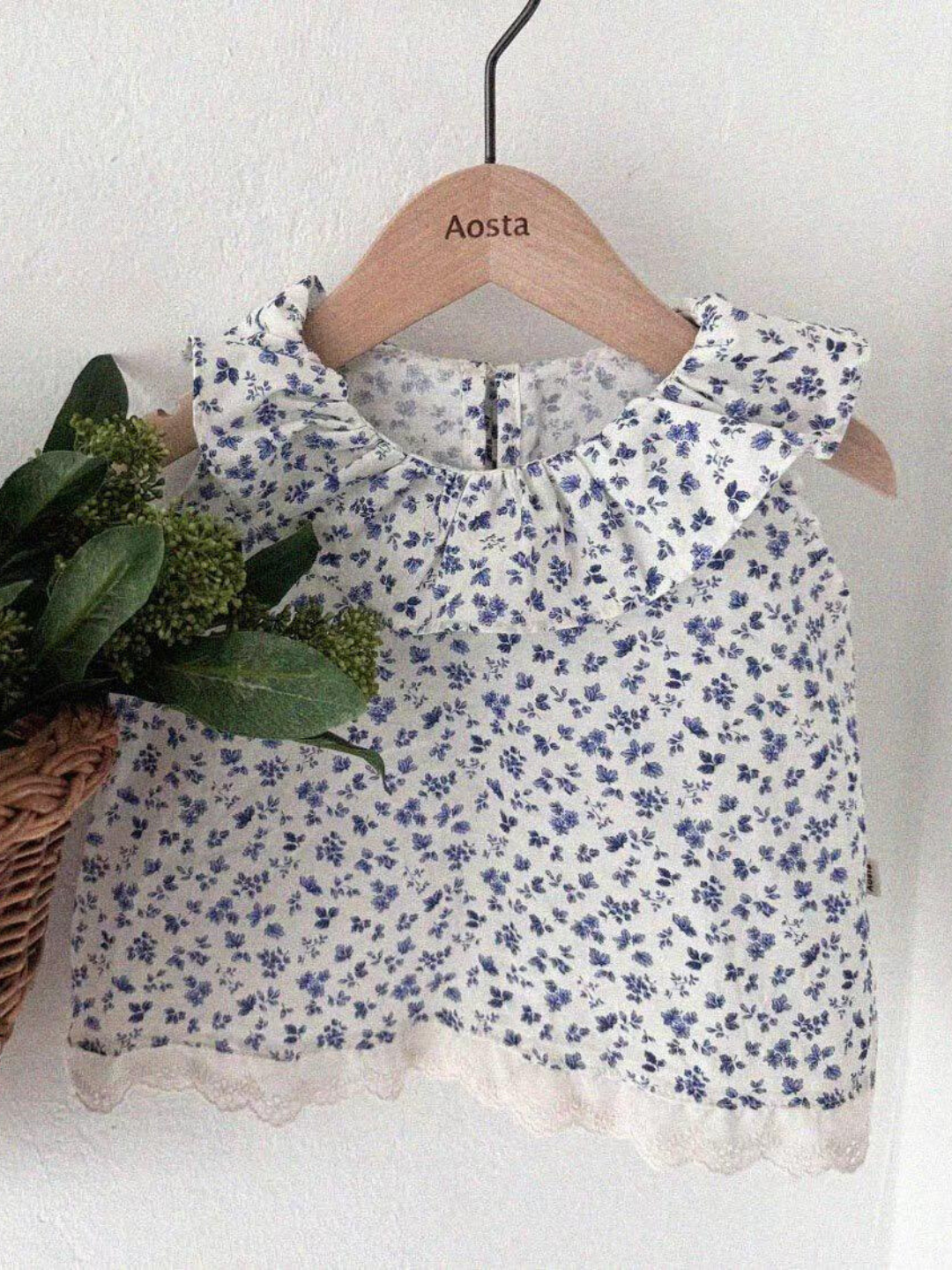 Coco Sleeveless Floral Kids Blouse *2 Colors