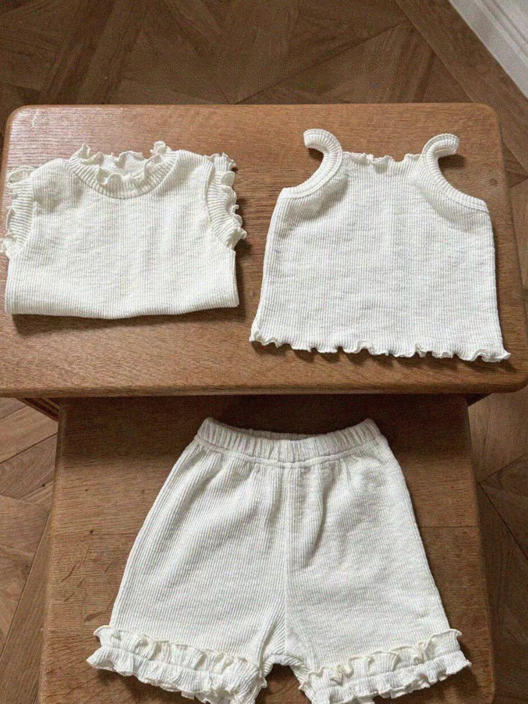 Camellia Frill Kids Shorts *3 Colors